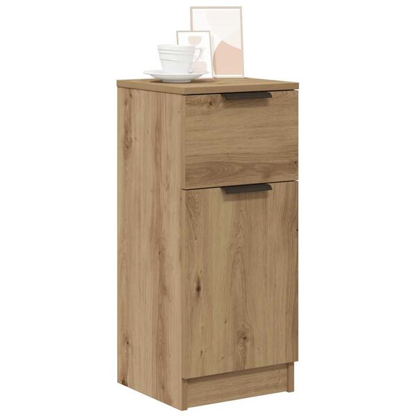 vidaXL Sideboard Artisan-Eiche 30x30x70 cm Holzwerkstoff