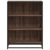 vidaXL Bücherschrank Braun Eichen-Optik 80,5x35x107,5 cm Holzwerkstoff