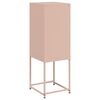 vidaXL Highboard Rosa 36x39x107 cm Stahl