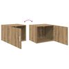 vidaXL Sideboard 3 pcs Artisan-Eiche