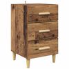 vidaXL Nachttisch Altholz 40 x 40 x 66 cm Holzwerkstoff