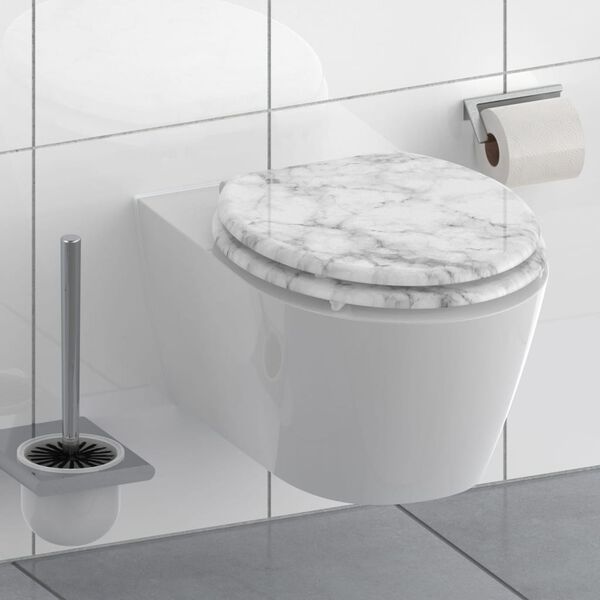 SCH&Uuml;TTE WC-Sitz mit Absenkautomatik MARMOR STONE