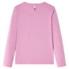 Kinder-Langarmshirt Dunkelrosa 104