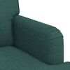 vidaXL Sofa Dunkelgr&uuml;n Gesamtabmessungen: 144 x 80 x 85 cm (B x T x H)