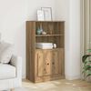 vidaXL Highboard Artisan-Eiche 60x35,5x103,5 cm Holzwerkstoff