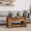vidaXL Couchtisch R&auml;uchereiche 101x49x52 cm Holzwerkstoff