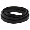 vidaXL Lederriemen Schwarz 500 x 2 cm Leder