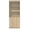 vidaXL Highboard Sonoma-Eiche 70x35x180 cm Holzwerkstoff