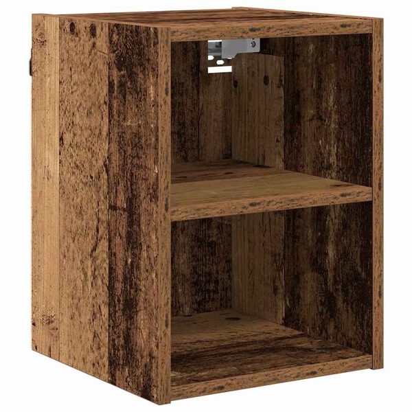 vidaXL H&auml;ngeschrank Altholz 30 x 29,5 x 40 cm Holzwerkstoff