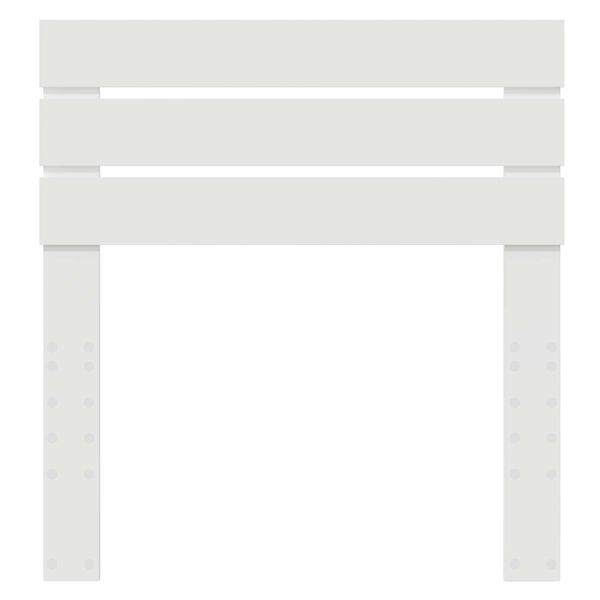 vidaXL Kopfteil Wei&szlig; 100 cm Holzwerkstoff