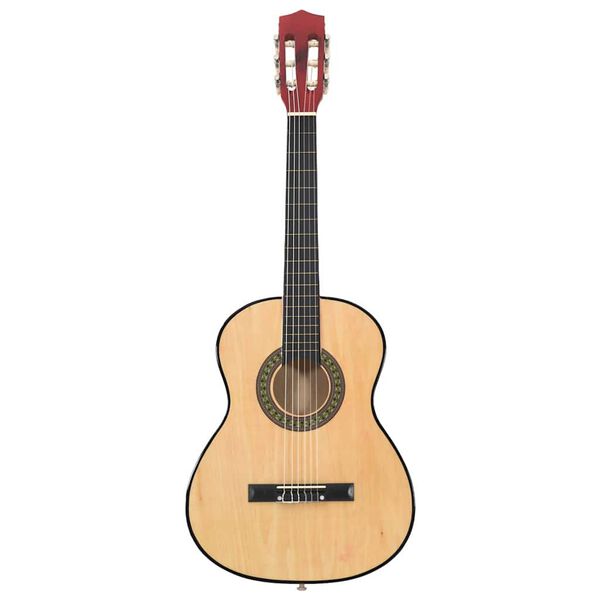 vidaXL 8-tlg. Klassikgitarren-Set für Anfänger 3/4 36"