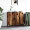 vidaXL Sideboard Altholz 90 x 34 x 80 cm Holzwerkstoff
