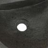 vidaXL Wandmontiertes Waschbecken Grau 37 x 30 x 12 cm Flussstein