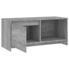 vidaXL TV-Schrank Grau Sonoma 90x35x40 cm Holzwerkstoff