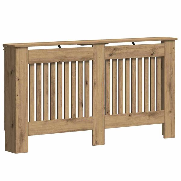 vidaXL Heizk&ouml;rperabdeckung Artisan-Eiche 152 x 19 x 81,5 cm