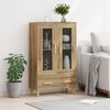 vidaXL Highboard Artisan-Eiche 70 x 31 x 115 cm Holzwerkstoff
