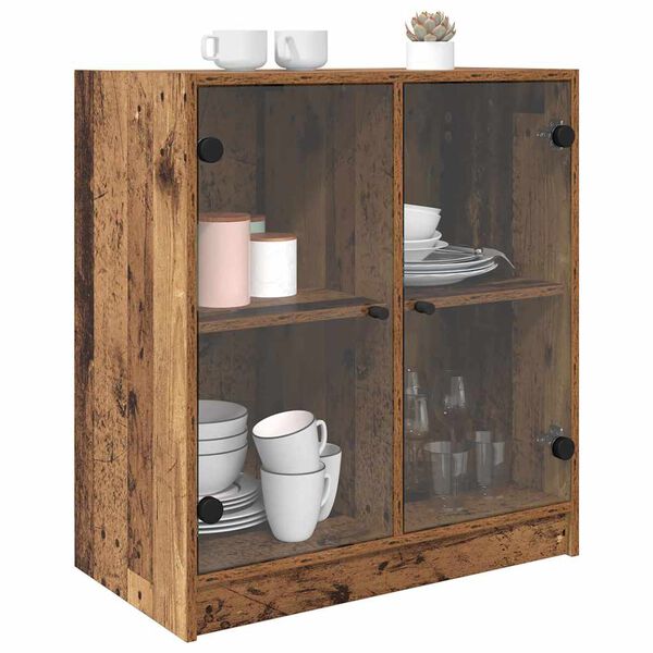 vidaXL Seitenschrank Altholz 68 x 37 x 75,5 cm Holzwerkstoff