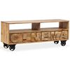 vidaXL TV-Schrank Massivholz Mango 120x30x48 cm