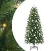 vidaXL K&uuml;nstlicher Weihnachtsbaum Gr&uuml;n 150 cm PE und PVC
