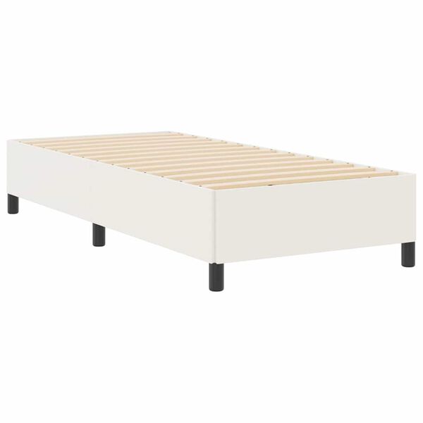 vidaXL Boxspringbett Creme 100 x 200 cm Samt