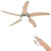 vidaXL Deckenventilator mit Licht &Oslash; 130 cm Sonoma