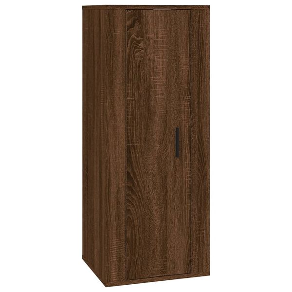 vidaXL TV-Wandschrank Braun Eichen-Optik 40x34,5x100 cm