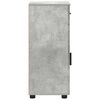 vidaXL Badezimmerschrank mit Schubladen Beton Grau 30 x 35 x 80 cm