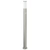 vidaXL Pollerleuchte mit Sensor 110 cm Edelstahl IP44