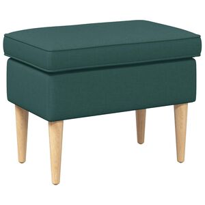 vidaXL Hocker 55 x 35 x 41 cm 100 % Polyester Sperrholz