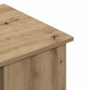 vidaXL Schreibtisch Artisan-Eiche 100x55x75 cm Holzwerkstoff