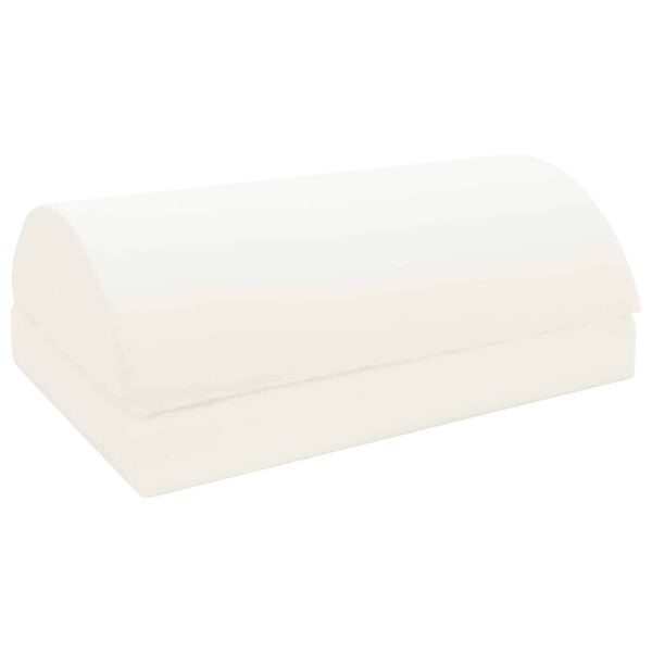 vidaXL Fu&szlig;st&uuml;tzenkissen Uni Grau