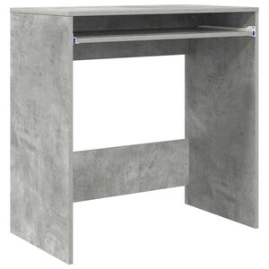 vidaXL Schreibtisch Beton Grau Holzwerkstoff 77,5 x 43 x 79 cm