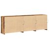 vidaXL Sideboard Altholz 202 x 37 x 67 cm Holzwerkstoff