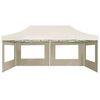 vidaXL Profi-Partyzelt Faltbar mit W&auml;nden Aluminium 6&times;3m Creme