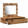 vidaXL Schminktisch mit Schubladen Braun 83 x 40 x 70 cm Holzwerkstoff