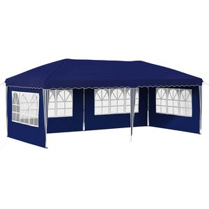 vidaXL Pop-up Partyzelt 575 x 289 x 245 cm Blau