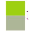 vidaXL Verdunkelungsrollo Gr&uuml;n 165x210cm Stoffbreite 161,6cm Polyester