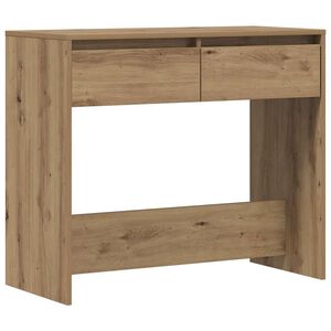 vidaXL Konsolentisch Artisan-Eiche 89x41x76,5 cm Holzwerkstoff