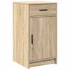 vidaXL Schminktisch mit Tür 2 pcs Braun 50 x 41 x 135 cm Holzwerkstoff