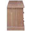 vidaXL TV-Schrank 120×30×40 cm Massivholz Teak