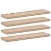vidaXL Schweberegale 4 Stk. 90x23,5x4 cm Holzwerkstoff