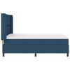 vidaXL Boxspringbett mit Matratze mit Kopfteil Blau 140 x 190 cm Stoff