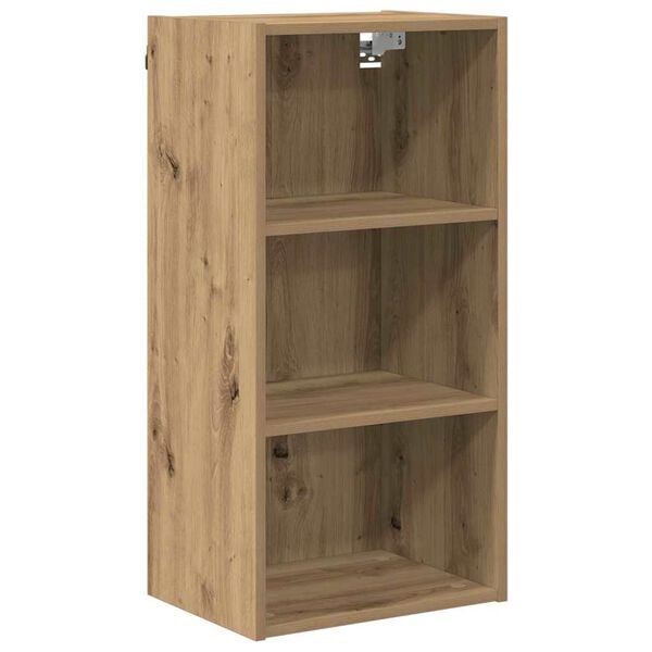 vidaXL H&auml;ngeschrank Artisan-Eiche 40 x 29,5 x 80 cm Holzwerkstoff