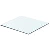 vidaXL Regalboden Glas Transparent 40x30 cm