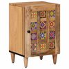 vidaXL Badezimmerschrank Natur 38 x 33,5 x 58 cm Massivholz Mango