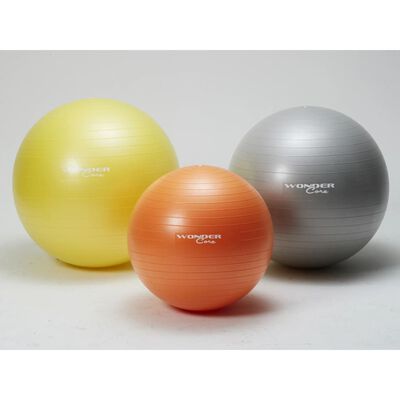 Wonder Core Gymnastikball Anti-Burst 75 cm Grau