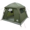 vidaXL H&uuml;tten-Zelt Olive Gr&uuml;n 244 x 213 x 183 cm Polyester und Stahl