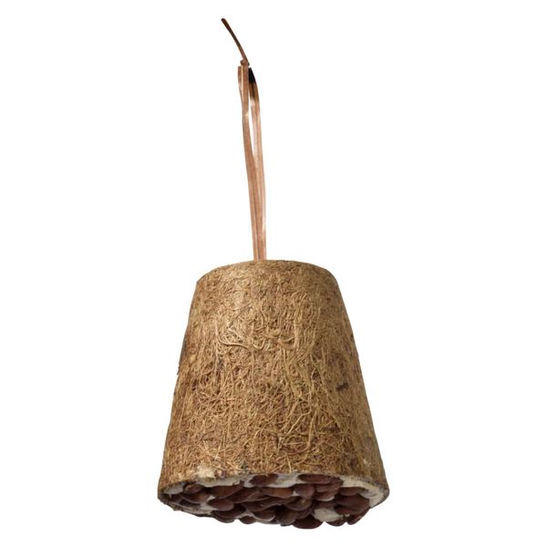 dobar 8-tlg. Vogel-Futterglocken-Set Gef&uuml;llt