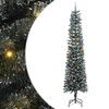 vidaXL K&uuml;nstlicher Weihnachtsbaum mit 300 LEDs mit St&auml;nder Gr&uuml;n 240 cm
