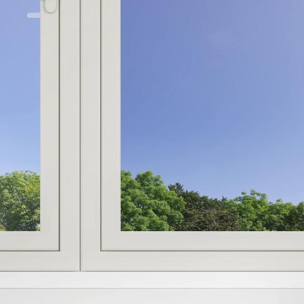 vidaXL Sonnenschutzfolien 5 Stk. Statisch Reflektierend Silbern PVC